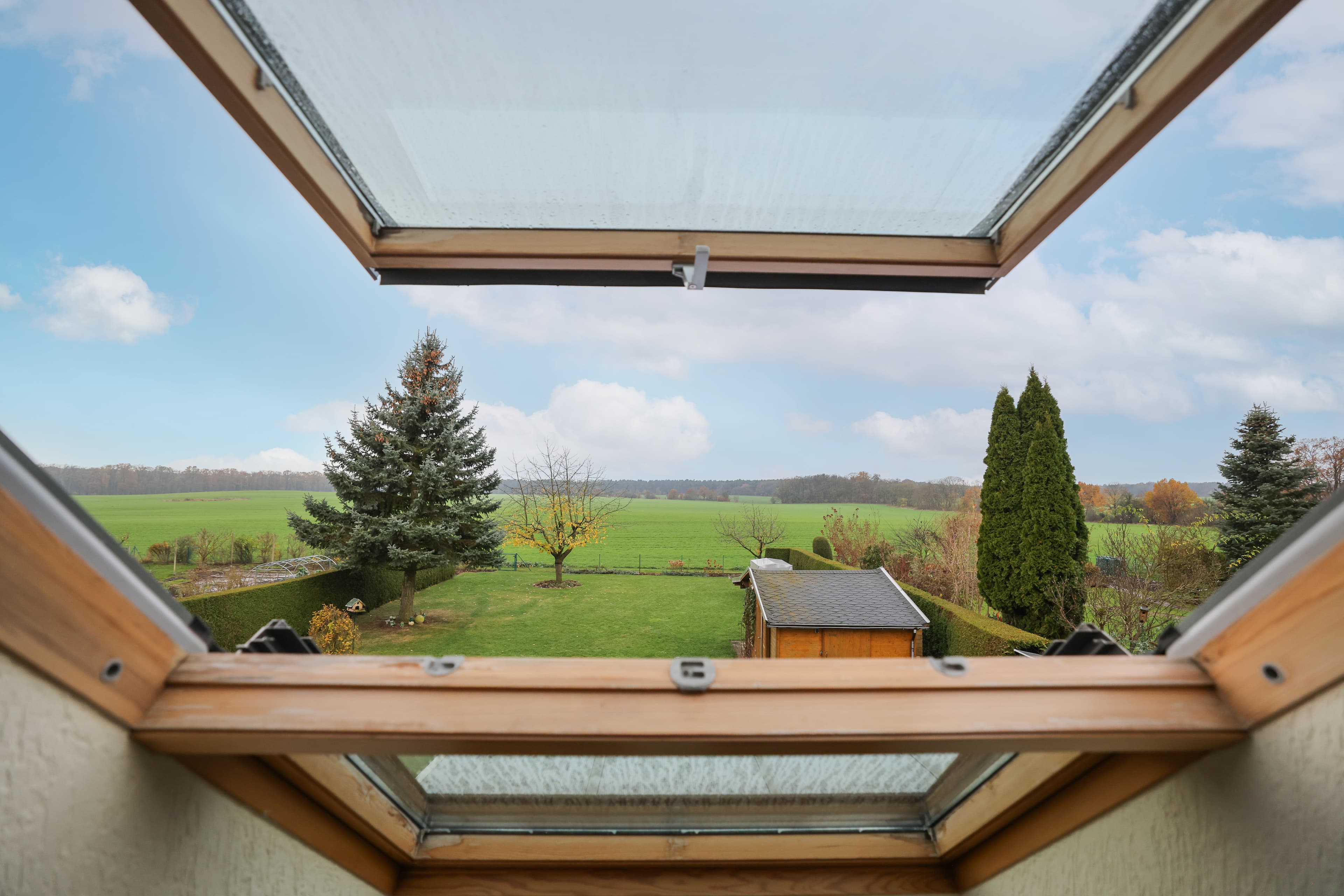 Einfamilienhaus in Fürstenwalde - Ausblick Feld