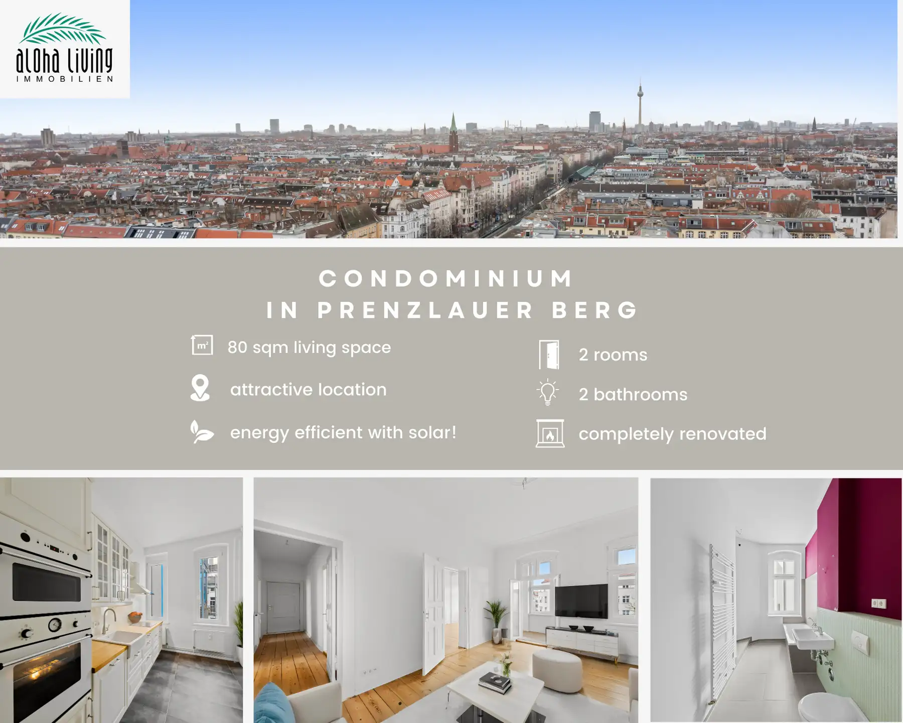 Urban lifestyle in a stately style - old building condominium in Prenzlauer Berg!