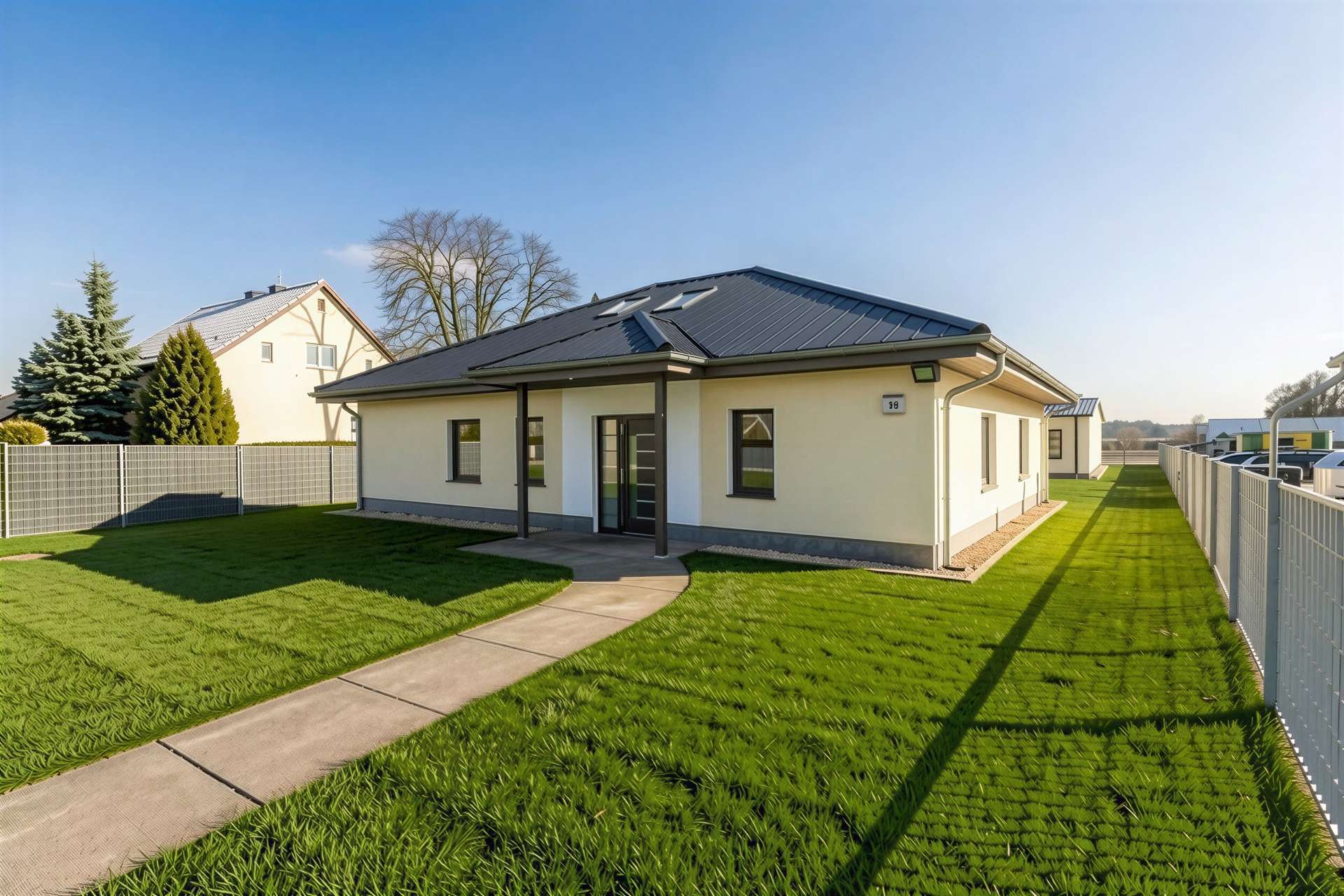 VERKAUFT: Bereit für dein ganzes Leben - Energieeffizienter Neubau-Bungalow in Heidesee-Dannenreich